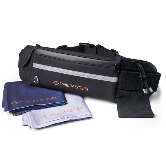PHILIP STEIN - RUNNING BAG & SEAMLESS HEAD WRAP - Picture 1 of 7